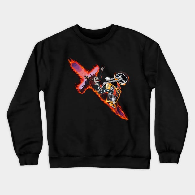 saint jhn Crewneck Sweatshirt by Beata Lazaro